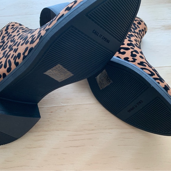 Call It Spring - Women’s Umigon Leopard Boots (US 7) - Picture 8 of 8